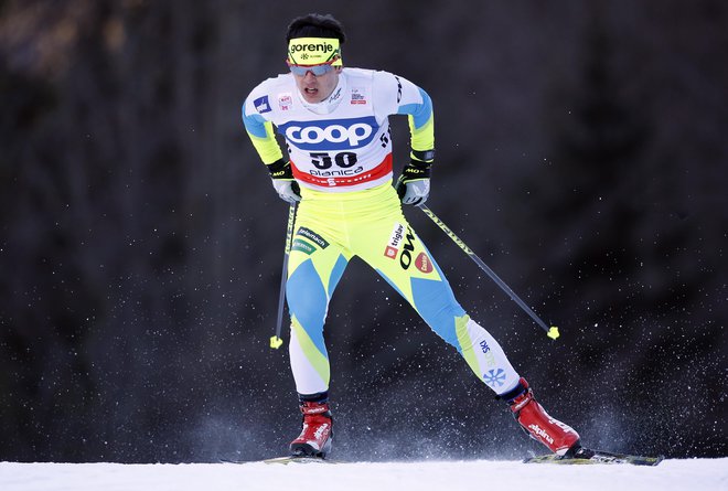 Miha Šimenc bo v dolini Fiemme edini Slovenec v moški konkurenci zadnjih treh tekem turneje. FOTO: Matej Družnik/Delo