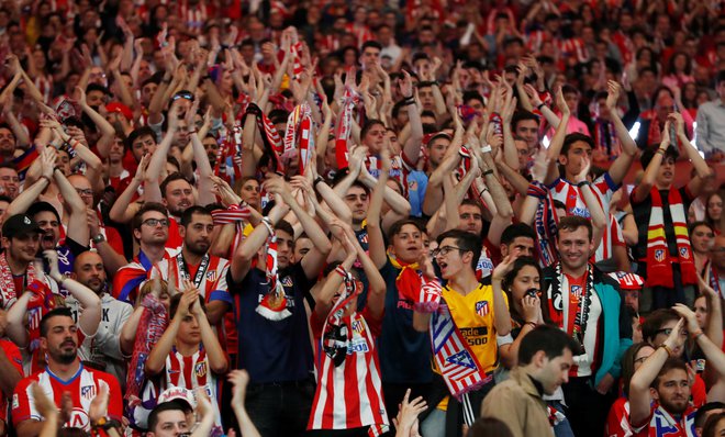 Atletico Madrid je zadnji dan leta 2019 beležil 129.314 podpornikov s plačano članarino, kar je 4300 več kot leto pred tem. FOTO: Reuters