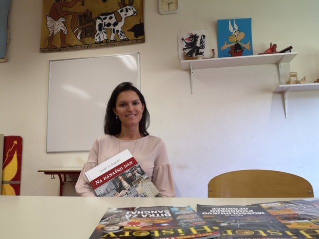 V učilnici Anite Mirjanić na osnovni šoli Gradec v Litiji vlada optimizem. FOTO:&nbsp; osebni arhiv