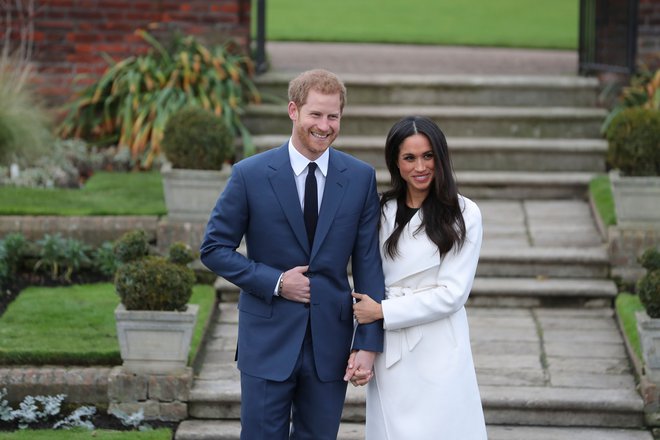 Princ Harry in njegova žena Meghan sta v sredo zvečer objavila, da se odrekata statusu &raquo;višjih članov kraljeve družine&laquo;. FOTO: Daniel Leal-olivas/Afp