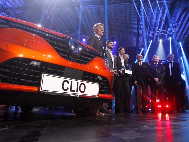 Clio je slovenski avtomobil leta 2020. FOTO: Mavric Pivk/Delo