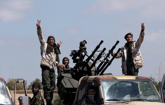 Sprti strani v Libiji sta dosegli dogovor o ustavitvi ognja.<br />
Foto: Reuters