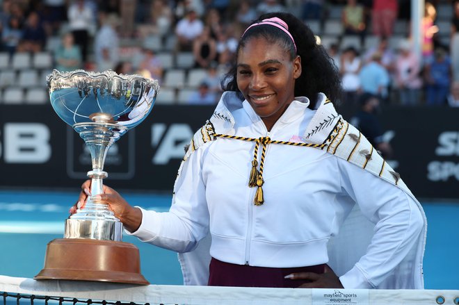Serena Williams bo še naprej lovila rekordni 24. naslov za grand slam. FOTO: AFP