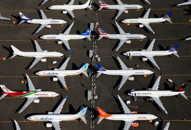 Boeing bo lansko poslovanje predstavil 29. januarja. Prihodki letalskega velikana so v prvih treh četrtletjih zdrsnili za petino, pri čemer so se prihodki od prodaje komercialnih letal zmanjšali za 40 odstotkov.<br />
Foto Reuters