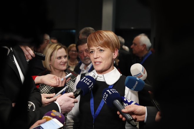 Aleksandra Pivec, nova predsednica Desus. FOTO: Leon Vidic/Delo
