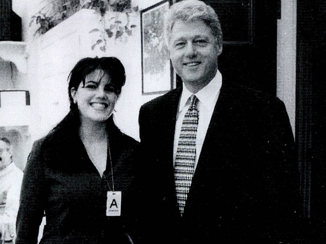 Presenečena je celo Monica Lewinsky. FOTO: Reuters