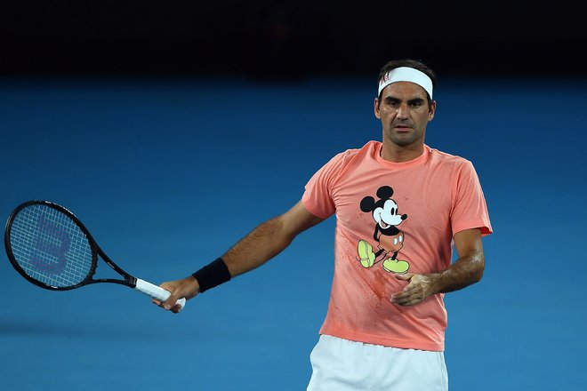 Roger Federer nima največjih pričakovanj za OP Avstralije.<br />
FOTO: AFP