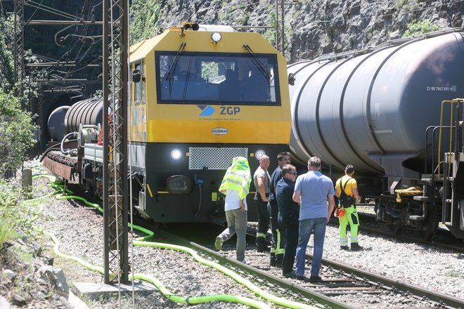 Nesreča pri Dolu pri Hrastovljah se je zgodila 25. junija lani.  FOTO: Marko Feist