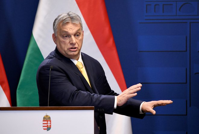 Kaj bo s članstvom<strong> Viktorja Orbána </strong>in njegovega Fidesza v EPP, je vprašanje, na katero še ni mogoče nedvoumno odgovoriti. FOTO: Tamas Kaszas/Reuters