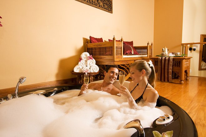 Jacuzzi za dva. Foto: LifeClass Hotels & Spa