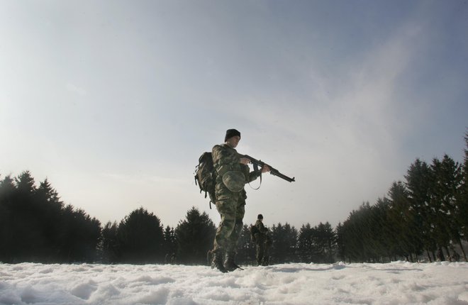 Primerjati poklicno in naborniško vojsko ni prav smiselno, ponovna uvedba naborništva pa ne bi bila poceni. FOTO: Jure Eržen