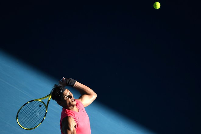 <strong>Nadal</strong> je v tretjem krogu odprtega prvenstva Avstralije v Melbournu brez težav ugnal rojaka <strong>Pabla Carrena. FOTO: AFP</strong>