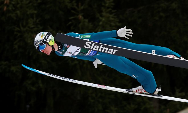 V boj za sam vrh Slovenija ni posegla, saj so bili Nemci in Norvežani premočni. FOTO: Wolfgang Rattay/Reuters