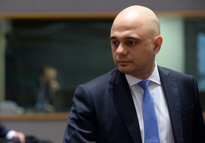 Nekoč je bil Sajid Javid proti odhodu iz EU, a se je pravočasno obrnil po vetru. FOTO: Reuters