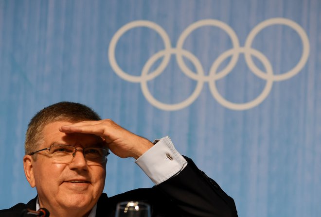 Predsednik MOK Thomas Bach je sporočil, da bodo iz kitajske prestavili številne kvalifikacijske turnirje za olimpijske igre v Tokiu. FOTO: AFP