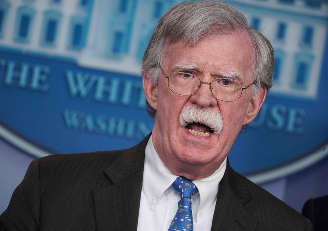 Nekdanji predsednikov svetovalec za nacionalno varnost John Bolton. FOTO: Mandel Ngan/AFP