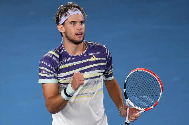 Dominic Thiem lahko ob dobrem dnevu premaga tudi Đokovića. FOTO: AFP