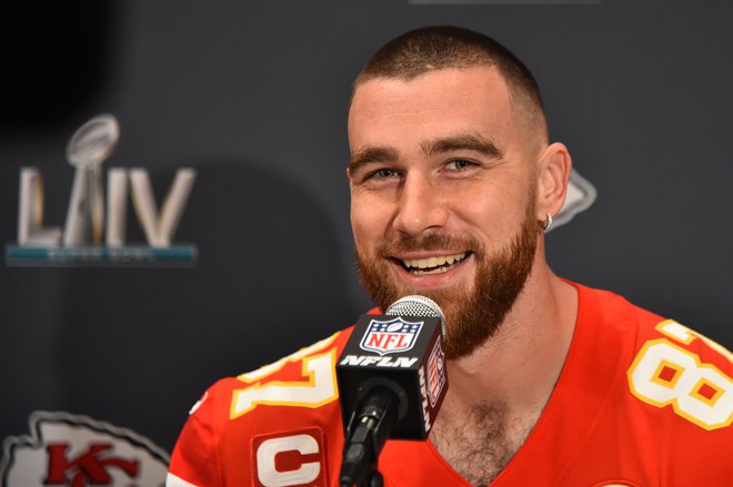 Travis Kelce je eden od adutov Kansasa v napadu. FOTO: USA Today Sports