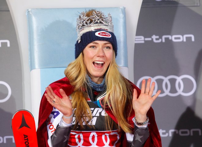 Mikaela Shiffrin je imela veliko podporo staršev na poti na vrh. FOTO: Reuters