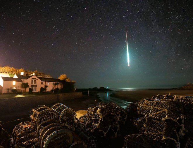 Turistično in ribiško mestece Bude v grofiji Cornwall. Foto ESA