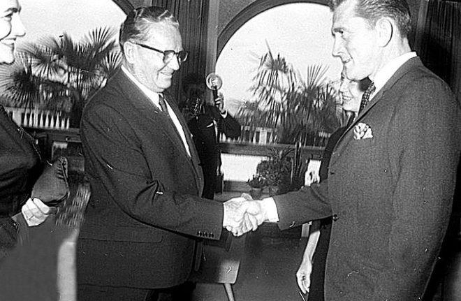 S predsednikom Titom leta 1964. FOTO: MNZS