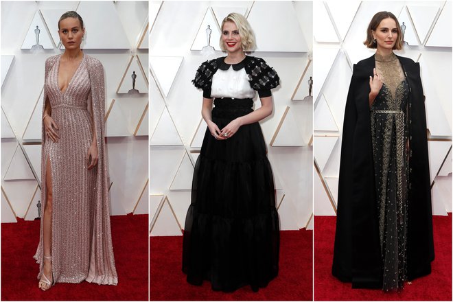 Brie Larson, Lucy Boynton in Natalie Portman FOTO: Reuters