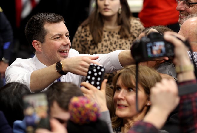 Pete Buttigieg zavrača očitke o neizkušenosti. Foto: Win Mcnamee/Afp