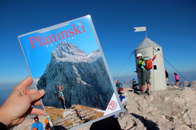 Tudi na slovenskem vrhu vseh vrhov. FOTO: Manca Ogrin