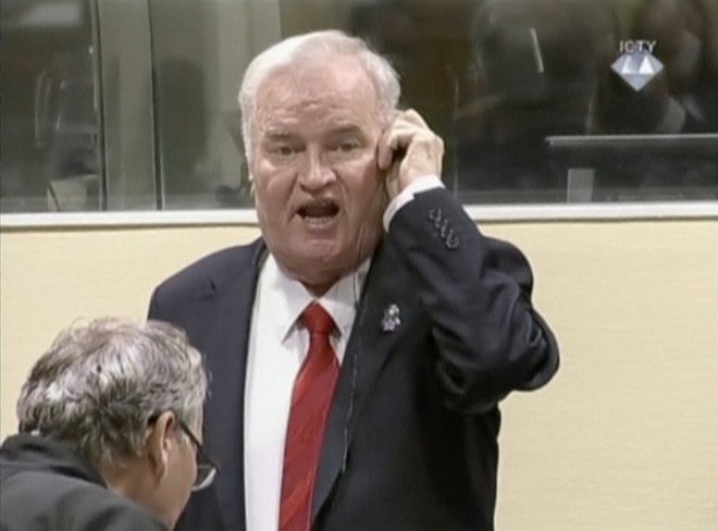 Ratko Mladić. FOTO: Handout Reuters