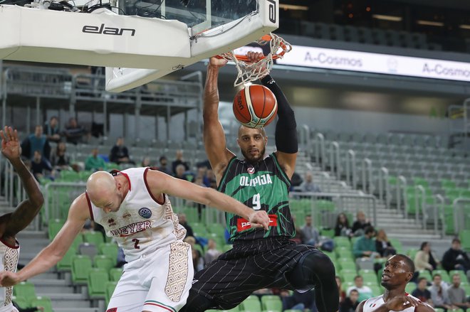 Jordan Morgan je v sezoni 2017/18 nosil dres Petrola Olimpije in bil njen prvi strelec v ligi ABA. FOTO: Roman Šipić