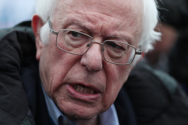 Kdo se boji Bernieja Sandersa? FOTO: Joe Raedle / Afp