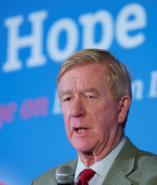 Trumpov tekmec  Bill Weld. FOTO: Kevin Lamarque / Reuters