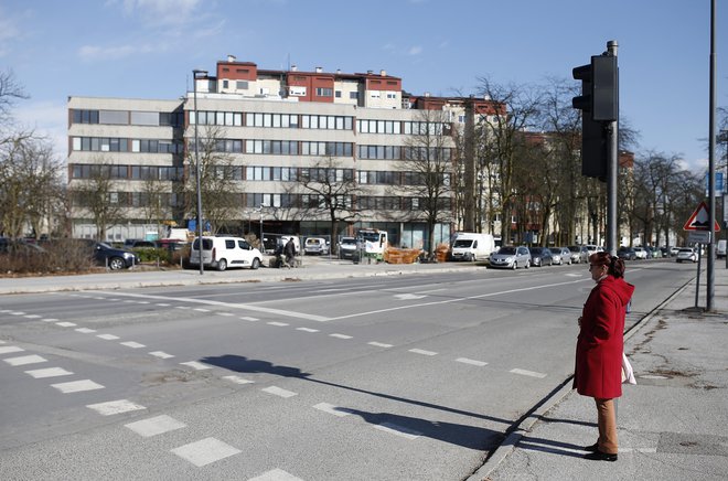 Čeprav je stavba na Linhartovi 13 v državni lasti že slabi dve leti, se obnovitvena dela še niso končala. Foto Blaž Samec