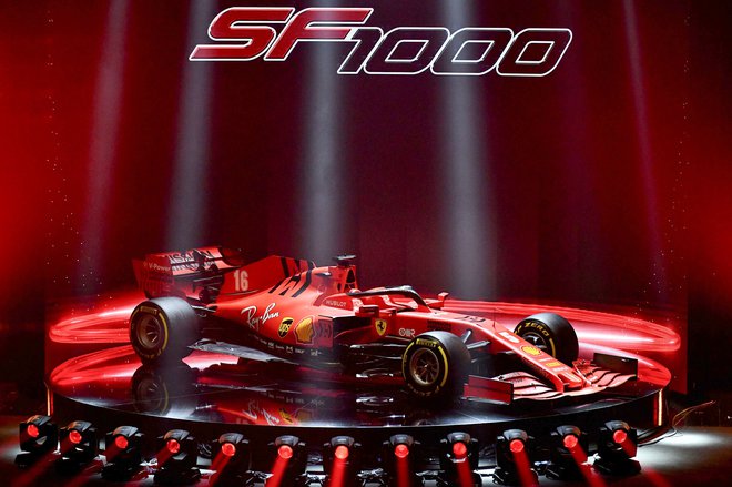 Ferrari upa, da bo končal 13-letno sušo z novim modelom SF1000. FOTO: AFP