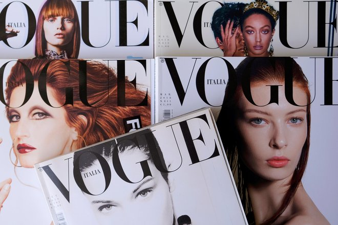 Vogue Italia je italijanska revija z najvišjo naklado. Foto Shutterstock