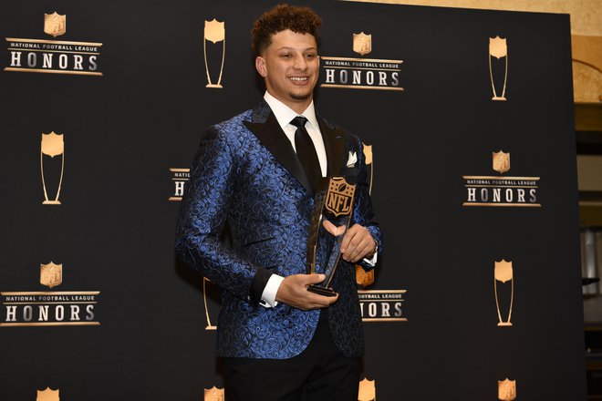 MVP sezone 2018 je Patrick Mahomes. FOTO: Reuters