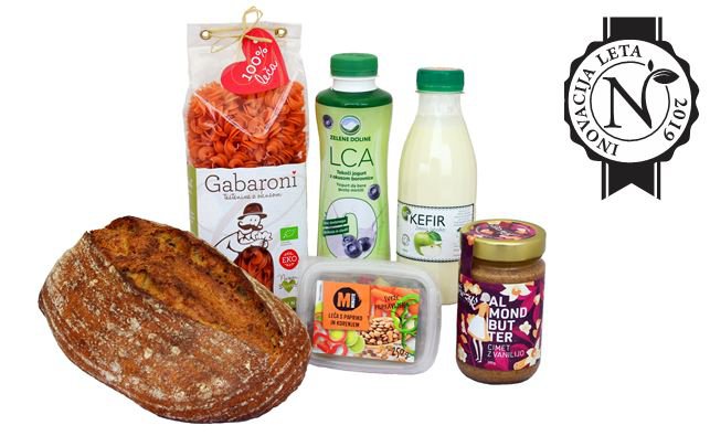 Izbor najbolj inovativnih živil, ki so prišla na trg v zadnjem letu.&nbsp;FOTO: Inštitut za nutricionistiko