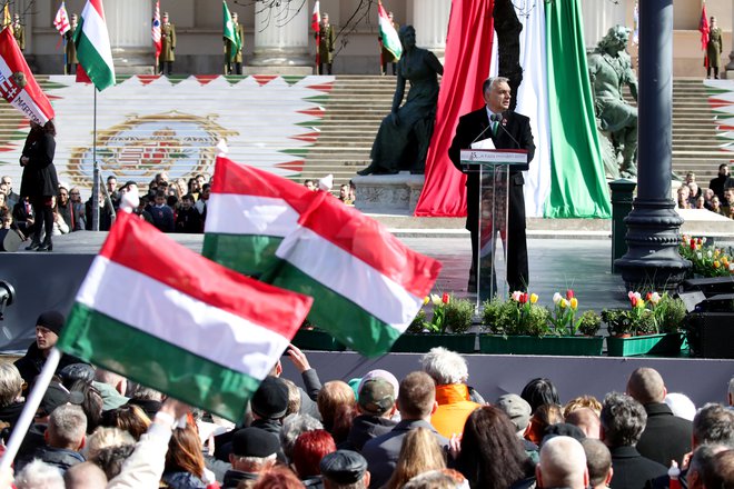 Izid je še odprt, a je Viktor Orbán očitno dojel resnost položaja v EPP. Foto: Reuters