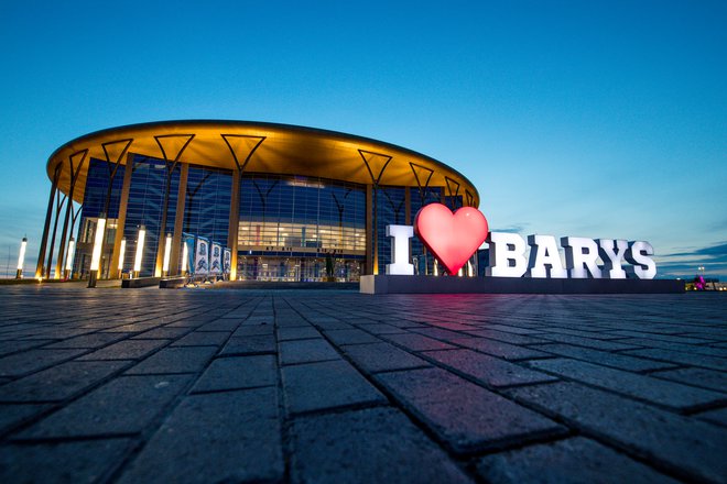 Arena Baris bo jutri pokala po šivih, saj se bodo risi pomerili z domačo reprezentanco. FOTO: Matic Klanšek Velej/Sportida