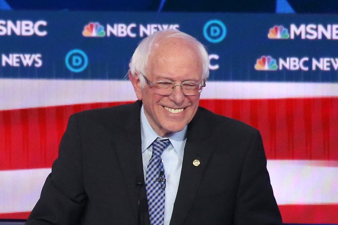 Demokratični socialist Bernie Sanders velja za favorita. Foto: Mario Tama/Afp