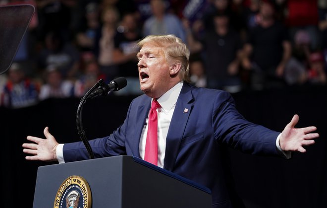 Kdo bo lahko premagal republikanskega predsednika Donalda Trumpa? Foto: Kevin Lamarque/Reuters