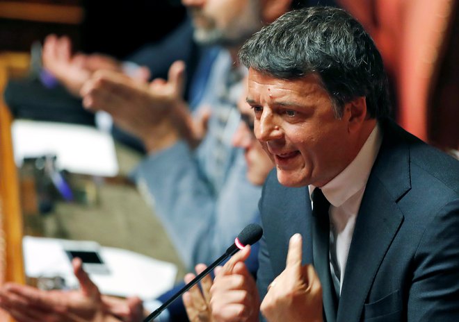 Odkar je Renzi minulo jesen, dva tedna po oblikovanju nove vlade ustanovil lastno stranko, smo vedeli, da bo postavljal ultimate. Matteo Renzi. FOTO: Reuters