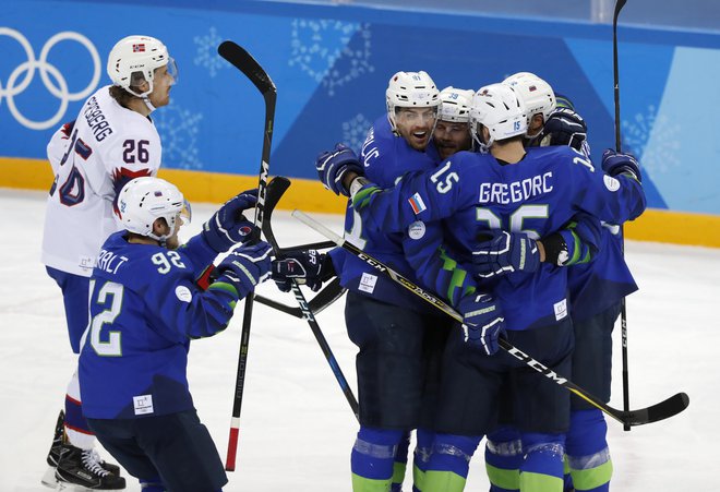 Risi so na zadnje med elito nastopili na olimpijskem turnirju pred dvema letoma, zdaj se želijo vrniti v skupino A svetovnega hokeja. FOTO: Matej Družnik/Delo