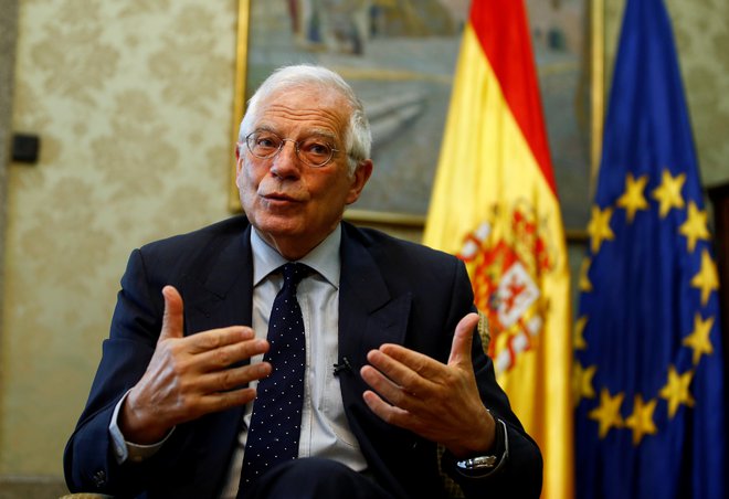 &raquo;Španija bo pomemben igralec v Evropski uniji in bo med glavnimi državami, ki bodo po brexitu vodile bolj integrirano Evropo,&laquo; je za <em>Delo</em> dejal zunanji minister Josep Borrell. Foto: Reuters