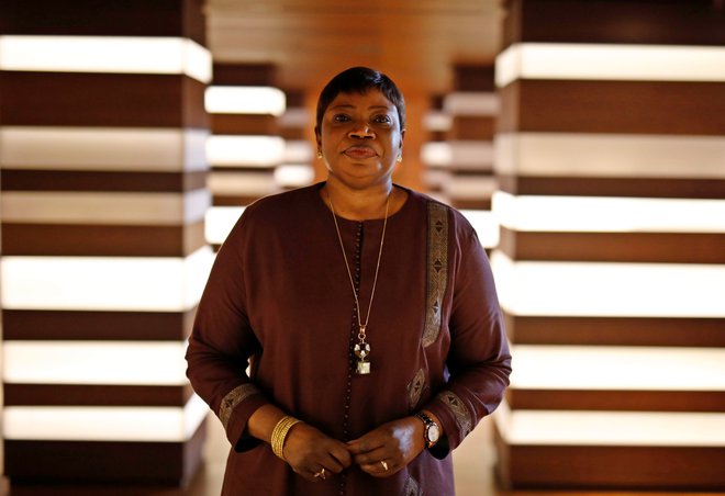 Fatou Bensouda, glavna haaška tožilka se je znašla pod amerišikimi sankcijami. FOTO: Michael Kooren/Reuters