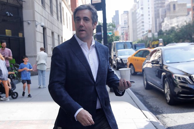 Nekdanji odvetnik Donalda Trumpa Michael Cohen FOTO: Reuters