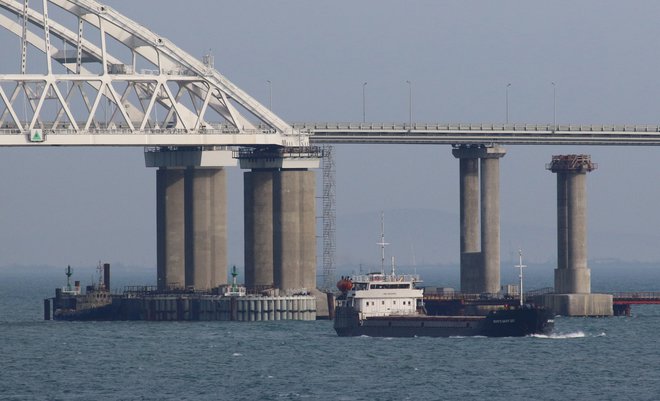 Kijevu in Moskvi doselj ni uspelo določiti meje na morju. Foto: Reuters