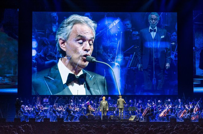 Andrea Bocelli ne pozna glasbenih meja. Foto Luka Pilipović