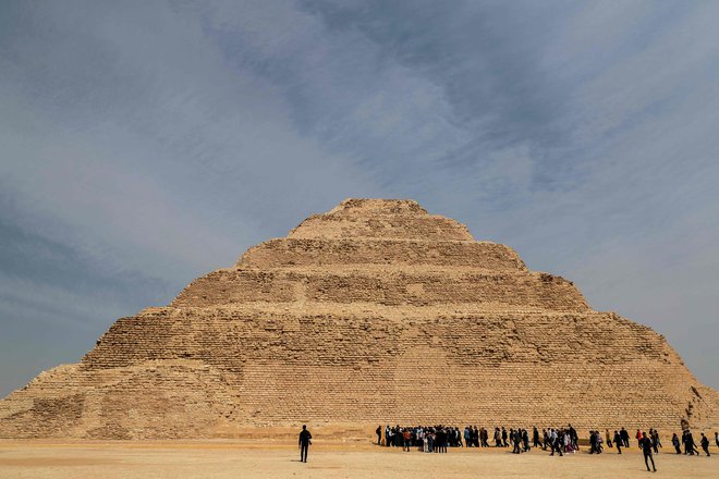 4700 let stara piramida je po obnovi ponovno odprta za javnost. FOTO: Mohamed El-shahed/Afp