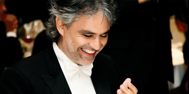 Andrea Bocelli, sloviti italijanski tenorist. Foto Arhiv Organizatorja